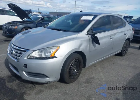 2014 Nissan Sentra Fe+ S/Fe+ Sv/S/Sl/Sr/Sv из США, поврежденный, VIN 3N1AB7AP8EY242733